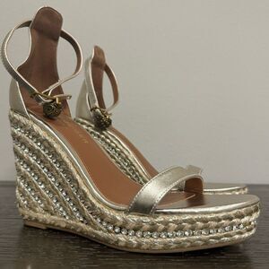Kurt Geiger London Shoreditch Espadrille Platform Wedge Sandal